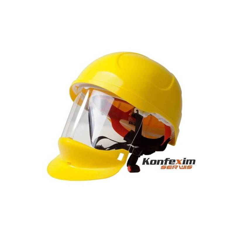 SECRA  Hełm z przyłbicą twarzy SECRA  Hełm z przyłbicą twarzy