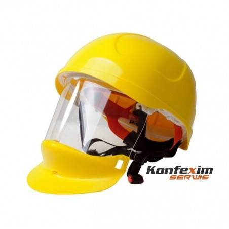 SECRA  Hełm z przyłbicą twarzy