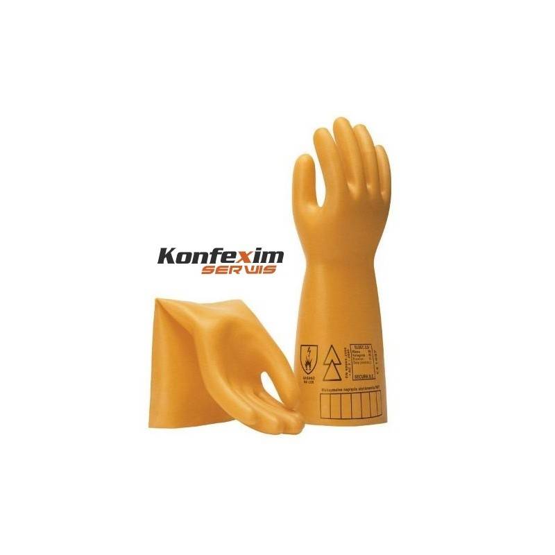 Rękawice ELSEC 30 KV, kl.3 elektroizolacyjne 