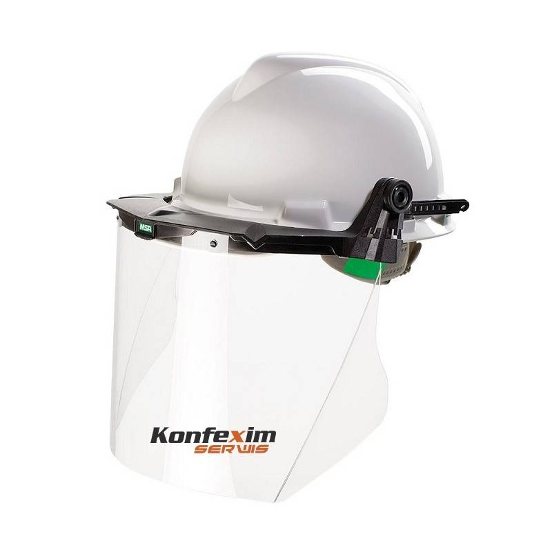 MSA-KASOT-E  Kask z osłoną twarzy 