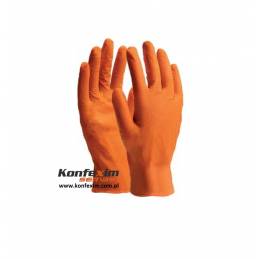 Rękawice nitrylowe ORANGE GRIP  (5 par)